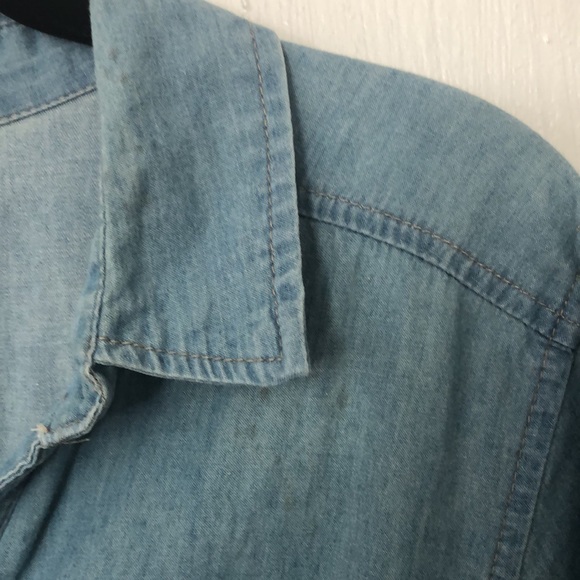 Denim Button-up Dress - Picture 7 of 7